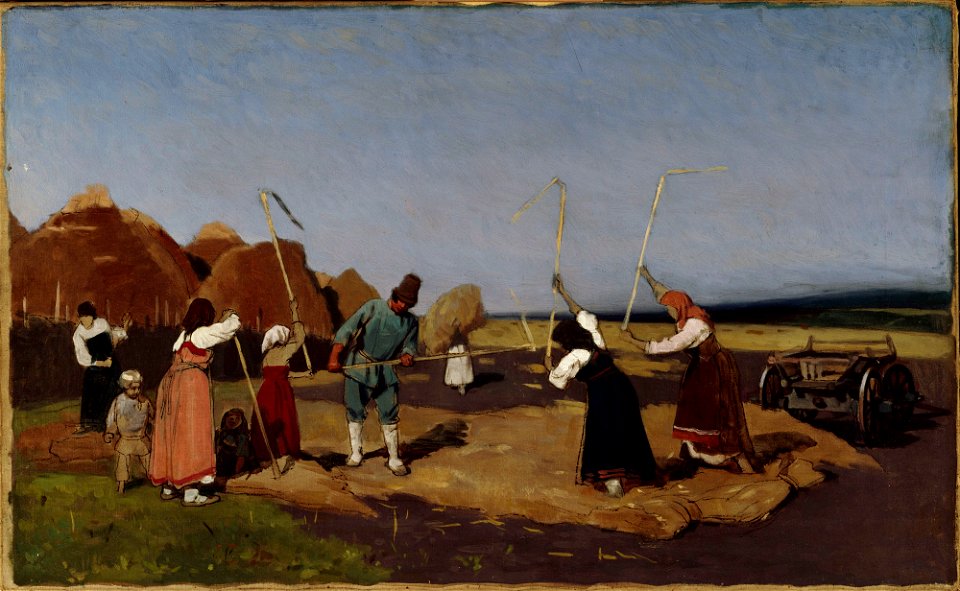 Nikolai Dmitriew-Orenbourgskij - Puinti - A II 1393 - Finnish National Gallery