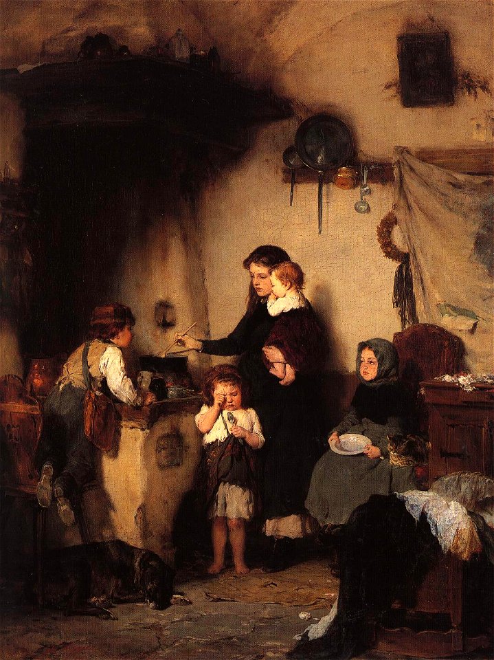 Nikolaos Gyzis - The Orphans