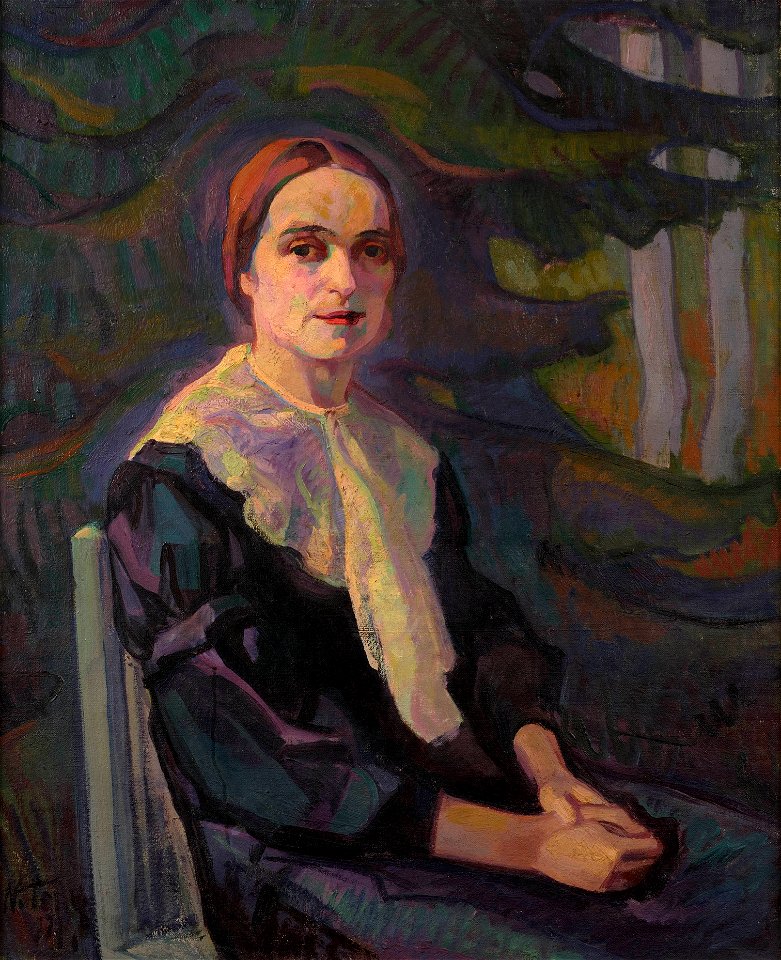 NIKOLAI TRIIK 1914 Aino Suitsu portree
