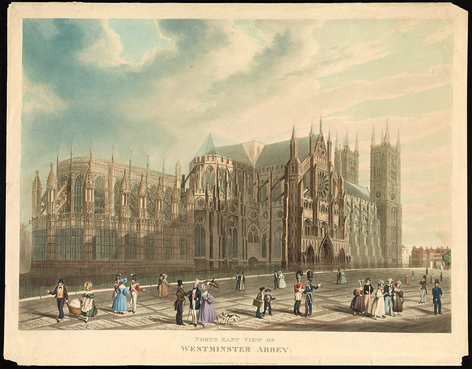 North east view of Westminster Abbey LCCN2014645168