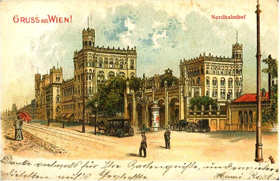Nordbahnhof Postkarte 1900 001