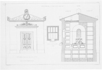 Normand - Monuments funéraires choisis dans les cimetières de Paris - Planche 35