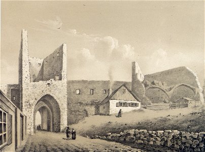 Norderport – P A Säve 1858 (cropped)