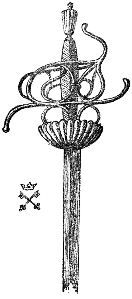 Normlösa kyrka, värja