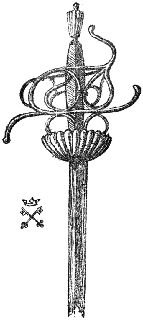 Normlösa kyrka, värja
