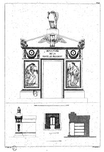 Normand - Monuments funéraires choisis dans les cimetières de Paris - Planche 26