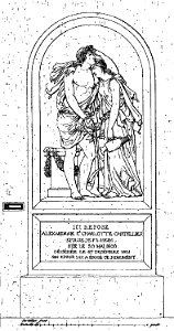 Normand - Monuments funéraires choisis dans les cimetières de Paris - Planche 23 (cropped)