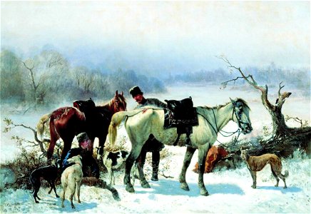 Nikolai Sverchkov - Hunters Resting (2)