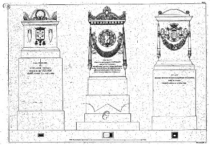 Normand - Monuments funéraires choisis dans les cimetières de Paris - Planche 53