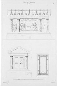 Normand - Monuments funéraires choisis dans les cimetières de Paris - Planche 50