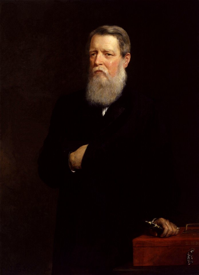 Stafford Henry Northcote, 1st Earl of Iddesleigh by Edwin Longsden Long (2)