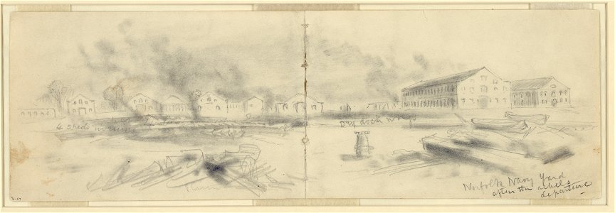 Norfolk Navy Yard, after the rebels departure LCCN2004661026