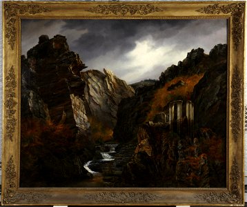 Nikolaus Meister - Heroic Landscape - y1966-23 - Princeton University Art Museum