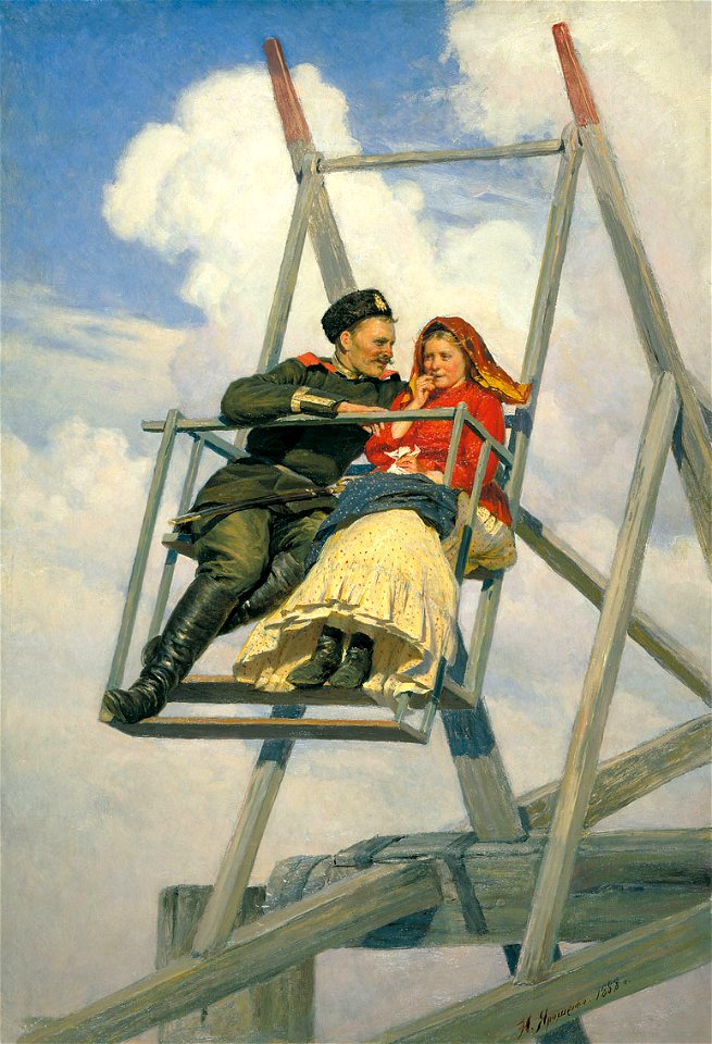 Nikolaj Alexandrowitsch Jaroschenko - On swing