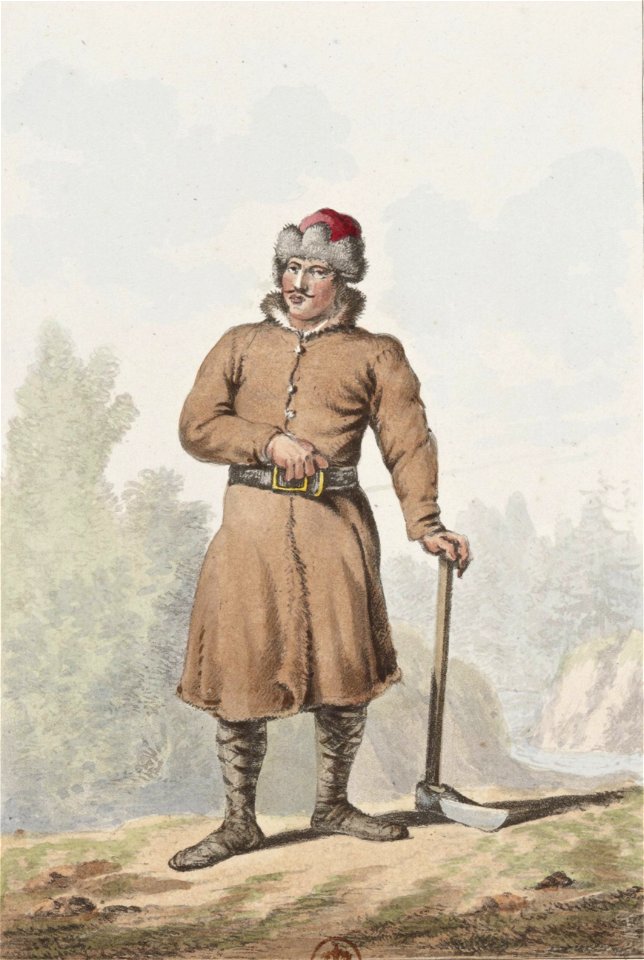 Norblin - Peasant from Samogitia 02