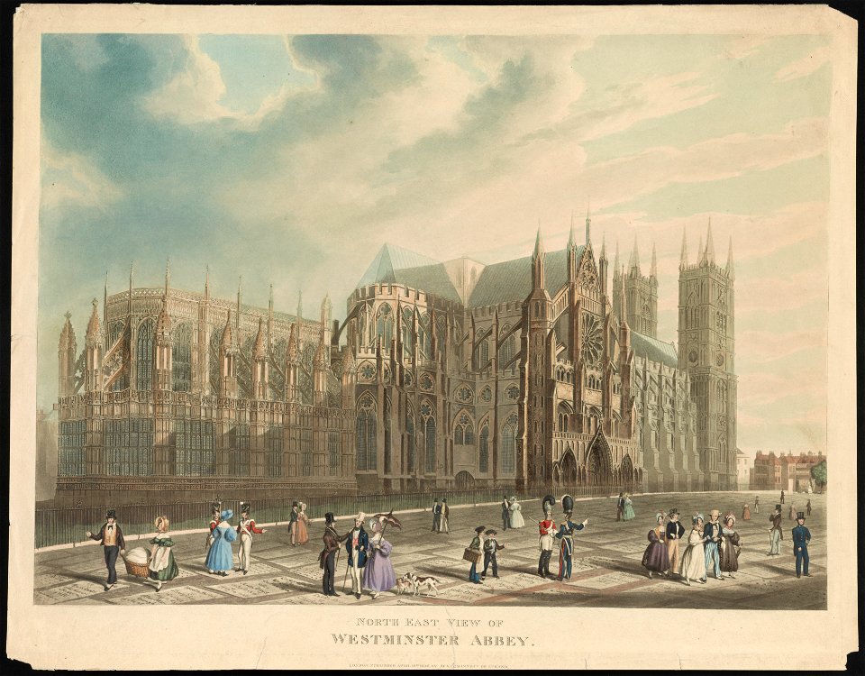 North east view of Westminster Abbey LCCN2014645168