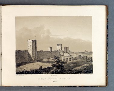 Nordöstra muren – P A Säve 1858