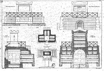 Normand - Monuments funéraires choisis dans les cimetières de Paris - Planche 45