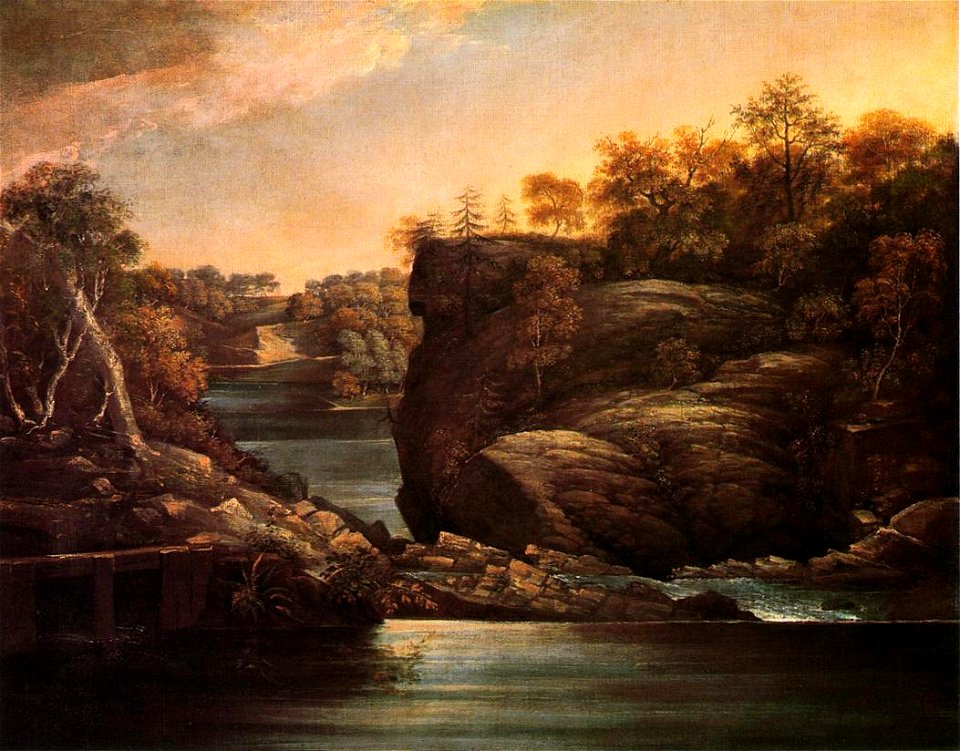 Norwich Falls John Trumbull c.1806