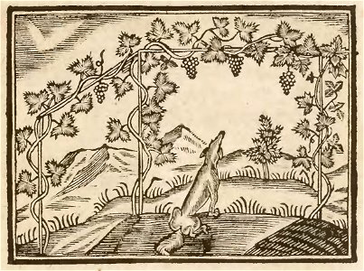 Nouveau syllabaire ingenieux, composé des fables d'Esope, tirées du Labyrinthe de Versailles (page 46 crop)