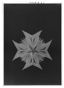 Nordstjärneorden kraschan (kmstk) - Livrustkammaren - 1346-negative
