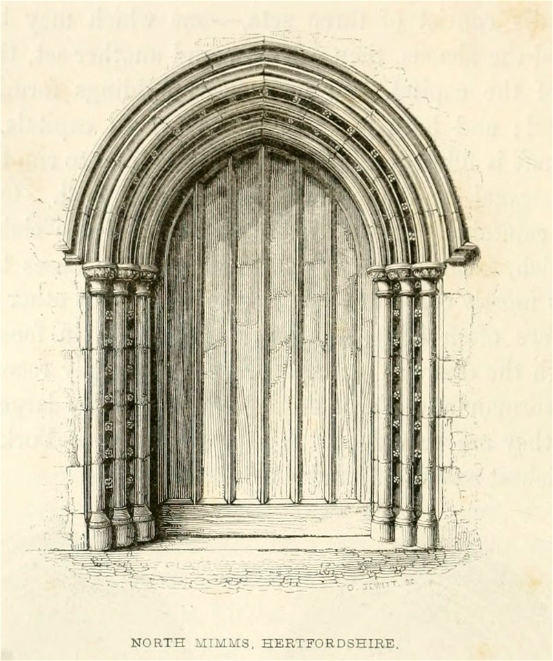 North Mimms Door stylesofarchitec00rick 0224