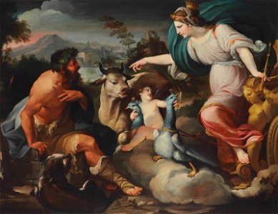 North Italian School - Juno appearing to Io and Argus