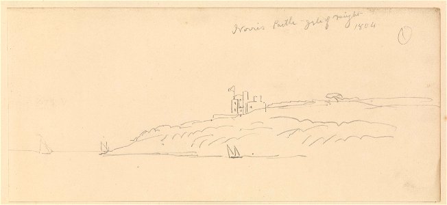 Norris Castle, Isle of Wight, 1804 RMG PY3781