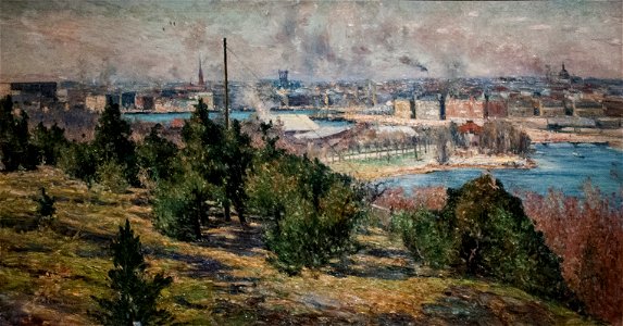 Nordström - View of Stockholm from Skansen