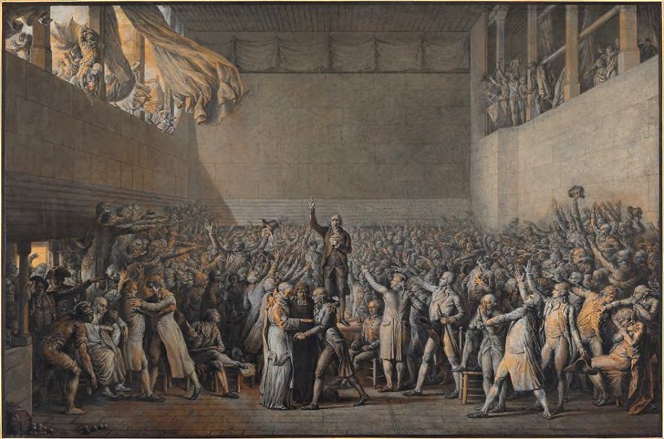Norblin de la Gourdaine - The Oath of the Tennis Court, 1943.804