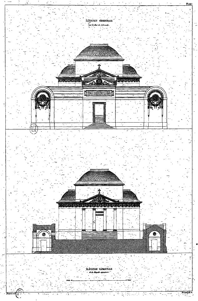 Normand - Monuments funéraires choisis dans les cimetières de Paris - Planche 68