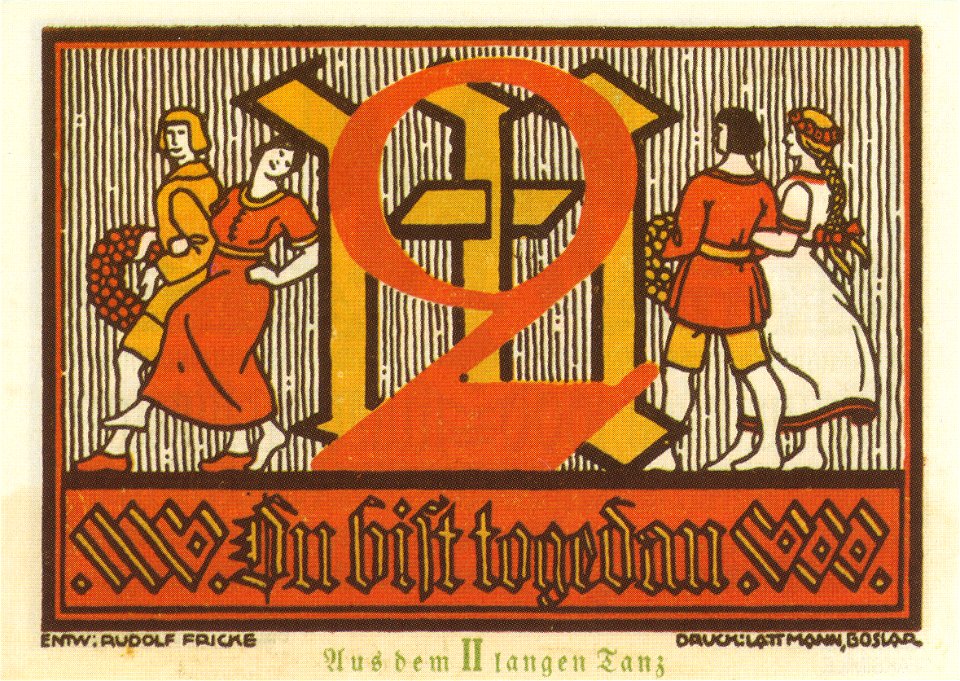 Notgeld Goslar 2 Mark Rücks 1922