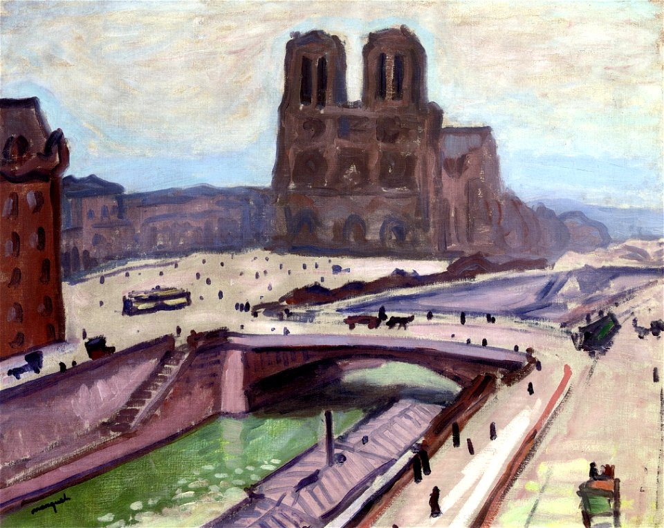 Notre Dame de Paris Albert Marquet (1907-1908)
