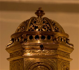 Noël Dauville - Horloge de table - 1544 (détail)
