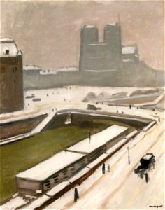 Notre-Dame de Paris in the Snow Albert Marquet