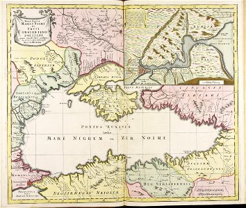 Nova mappa maris Nigri et freti Constantinopolitani quam exactissime consignata et... - CBT 5883956