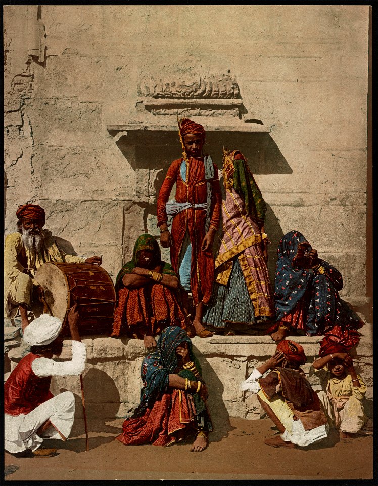 North of India. Bride and Bridegroom LCCN2017657624