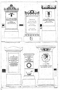 Normand - Monuments funéraires choisis dans les cimetières de Paris - Planche 30