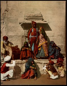 North of India. Bride and Bridegroom LCCN2017657624