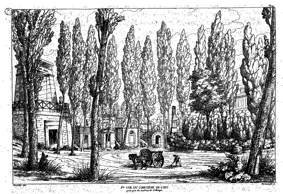Normand - Monuments funéraires choisis dans les cimetières de Paris - Planche 19