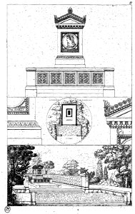 Normand - Monuments funéraires choisis dans les cimetières de Paris - Planche 55