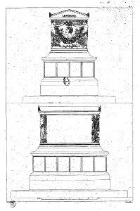 Normand - Monuments funéraires choisis dans les cimetières de Paris - Planche 07