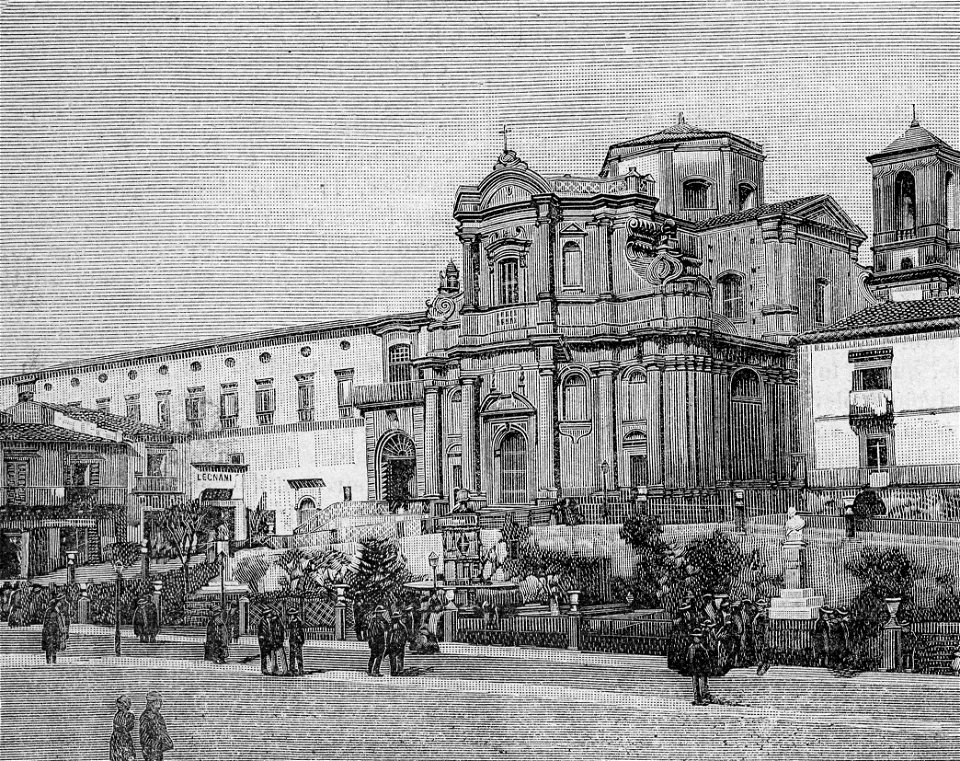 Noto – Piazza 16 Maggio (xilografia)