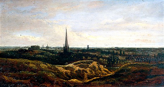 Norwich from Mousehold, Norfolk by Robert Ladbrooke