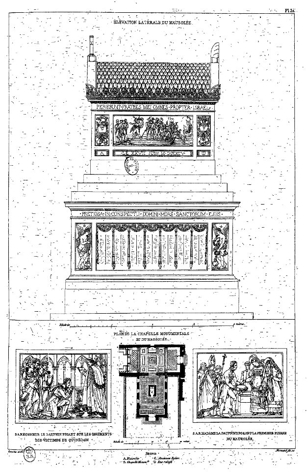 Normand - Monuments funéraires choisis dans les cimetières de Paris - Planche 32