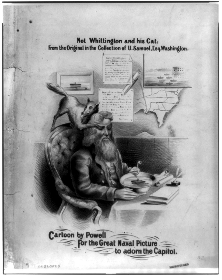 Not Whittington and his cat, from the original in the collection of U. Samuel, Esq. Washington LCCN2008661794