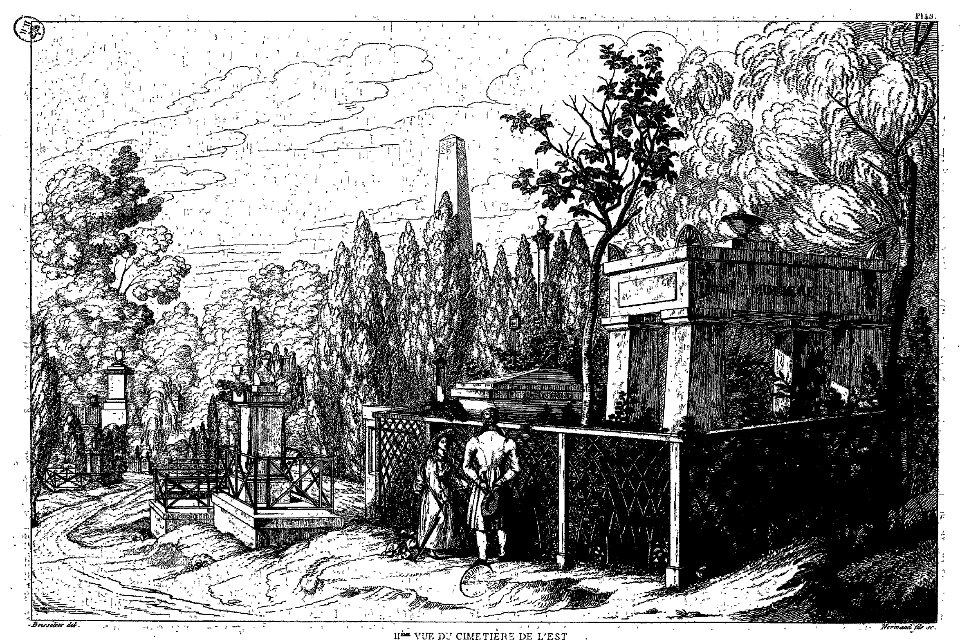 Normand - Monuments funéraires choisis dans les cimetières de Paris - Planche 43