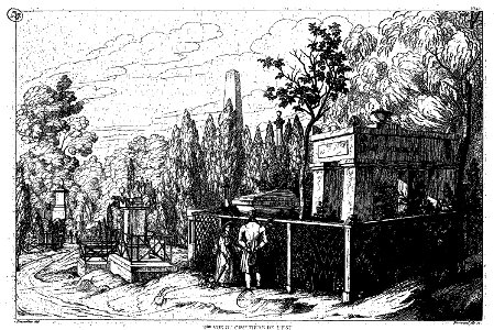 Normand - Monuments funéraires choisis dans les cimetières de Paris - Planche 43