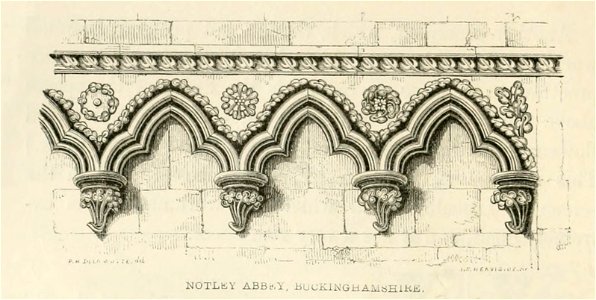 Notley Abbey stylesofarchitec00rick 0192