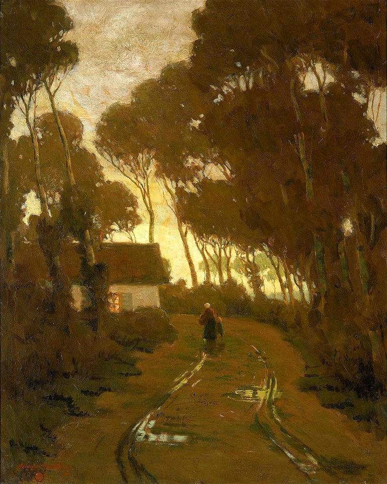 Norwood MacGilvary - Twilight after the Rain - 1913.3.3 - Smithsonian American Art Museum